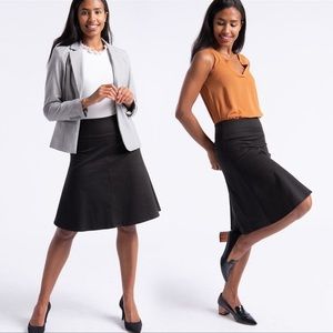 ⭐️ New Betabrand Skirt Skort Black Size Large